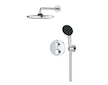 Grohe Precision - Sprchový set s termostatem pod omítku, průměr 25 cm, chrom 34883000