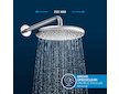 Grohe Precision - Sprchový set s termostatem pod omítku, průměr 25 cm, chrom 34883000