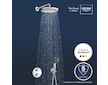 Grohe Precision - Sprchový set s termostatem pod omítku, průměr 25 cm, chrom 34883000