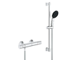Grohe Precision Start - Sprchový set s termostatem, chrom 34597001