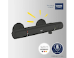 Grohe Precision Trend - Termostatická sprchová baterie, matná černá 1022172432
