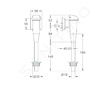 Grohe Příslušenství - Pisoárový splachovač, chrom 37437000