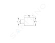 Grohe Příslušenství - Prodloužení 40 mm, chrom 36316000