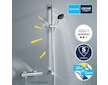 Grohe QuickFix Precision Start - Sprchový set s termostatem, chrom 34854001