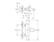 Grohe QuickFix Precision Start - Termostatická vanová baterie, matná černá 345982430