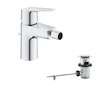 Grohe QuickFix Start - Bidetová baterie s výpustí, chrom 32560002