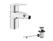 Grohe QuickFix Start - Bidetová baterie s výpustí, chrom 32560002