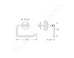 Grohe QuickFix Start Cosmopolitan - Držák toaletního papíru, chrom 41165000