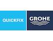 Grohe QuickFix Start Cube - Dávkovač mýdla s držákem, sklo/supersteel 41098DC0
