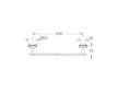 Grohe QuickFix Start Cube - Držák ručníku, délka 60 cm, matná černá 410892430