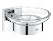 Grohe QuickFix Start Cube - Mýdlenka s držákem, sklo/chrom 41096000