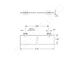 Grohe QuickFix Start Cube - Polička, délka 53 cm, sklo/chrom 41109000