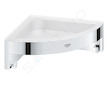 Grohe QuickFix Start Cube - Rohová polička, chrom 41106000
