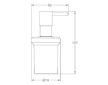 Grohe QuickFix Start - Dávkovač mýdla, sklo/supersteel 41188DC0