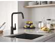 Grohe QuickFix Start - Dřezová baterie, matná černá 1012422430