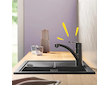 Grohe QuickFix Start - Dřezová baterie, matná černá 324412432