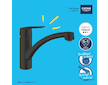 Grohe QuickFix Start - Dřezová baterie, matná černá 324412432