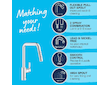 Grohe QuickFix Start - Dřezová baterie s výsuvnou sprškou, chrom 30631000