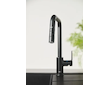 Grohe QuickFix Start - Dřezová baterie s výsuvnou sprškou, matná černá 306312430