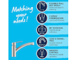 Grohe QuickFix Start - Dřezová baterie s výsuvnou sprškou, supersteel 30531DC1