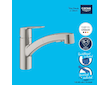 Grohe QuickFix Start - Dřezová baterie s výsuvnou sprškou, supersteel 30531DC1