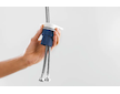 Grohe QuickFix Start - Dřezová baterie s výsuvnou sprškou, supersteel 30531DC1