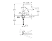 Grohe QuickFix Start - Dřezová baterie, sklopná pod okno, chrom 30630000