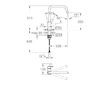 Grohe QuickFix Start - Dřezová baterie, supersteel 30470DC0