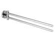 Grohe QuickFix Start - Dvojitý držák ručníků, délka 44 cm, chrom 41183000