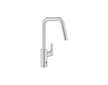 Grohe QuickFix Start - Elektronická dřezová baterie s výsuvnou sprškou, bateriové napájení, supersteel 101243DC00