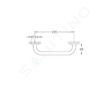Grohe QuickFix Start - Madlo, délka 35 cm, matná černá 411892430