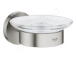 Grohe QuickFix Start - Mýdlenka s držákem, sklo/supersteel 41193DC0