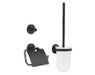 Grohe QuickFix Start - Set doplňků pro toaletu 3 v 1, matná černá 412042430