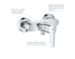 Grohe QuickFix Start - Sprchová nástěnná baterie, chrom 24208002
