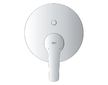 Grohe QuickFix Start - Sprchový set pod omítku, průměr 25 cm, 2 proudy, chrom 25292000