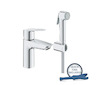 Grohe QuickFix Start - Umyvadlová baterie s bidetovou sprškou, chrom 23123003
