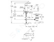 Grohe QuickFix Start - Umyvadlová baterie s výpustí, chrom 24209002
