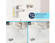 Grohe QuickFix Start - Umyvadlová baterie s výpustí, chrom 24209002
