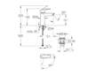 Grohe QuickFix Start - Umyvadlová baterie s výpustí Push-Open, studený start, chrom 23746002