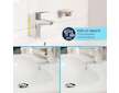 Grohe QuickFix Start - Umyvadlová baterie s výpustí, studený start, chrom 31137002