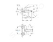 Grohe QuickFix Start - Vanová baterie, matná černá 322782432