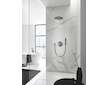 Grohe Rainshower Cosmopolitan - Hlavová sprcha Cosmopolitan 310 s ramenem 38 cm, 1 proud, kartáčovaný tmavý grafit 26066AL0