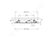 Grohe Rainshower F - Hlavová sprcha Series 20, 51x51 cm, chrom 27286000