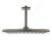 Grohe Rainshower - Hlavová sprcha 310 Mono Cube 9,5 l/min, se stropním ramenem, kartáčovaný Hard Graphite 26566AL0