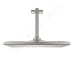 Grohe Rainshower - Hlavová sprcha 310 Mono Cube 9,5 l/min, se stropním ramenem, supersteel 26566DC0