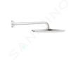 Grohe Rainshower - Hlavová sprcha Cosmopolitan 310 s ramenem 38 cm, 1 proud, supersteel 26066DC0