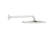 Grohe Rainshower - Hlavová sprcha Cosmopolitan 310 s ramenem 38 cm, 1 proud, supersteel 26066DC0