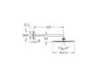 Grohe Rainshower - Hlavová sprcha Cosmopolitan, průměr 31 cm, sprchové rameno 42 cm, chrom 26257000