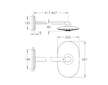 Grohe Rainshower - Horní sprcha Duo 360, 2 proudy, sprchové rameno 45 cm, měsíční bílá 26254LS0