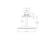 Grohe Rainshower SmartActive Cube - Hlavová sprcha 310, sprchové rameno 14 cm, 2 proudy, supersteel 26481DC0
